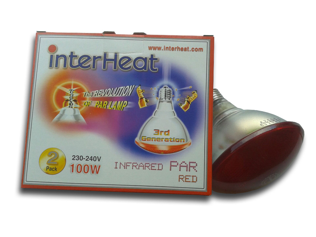 Lampada infrarossi Interheat 100 Watt – Codice 170 IH